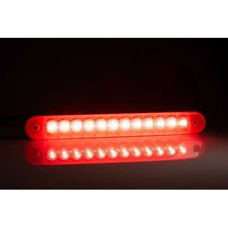 FOOTPRINT LAMP WITH 12 RED LEDS