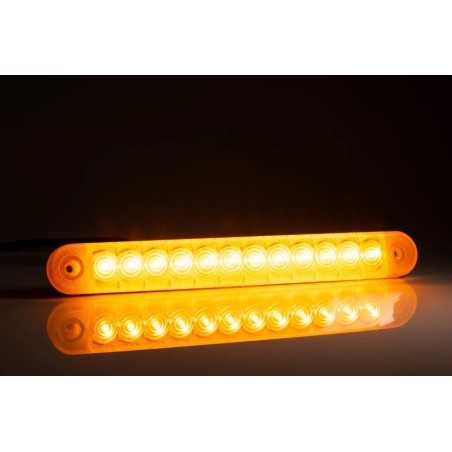 LAMPADA D'INGOMBRO A 12 LED GIALLI