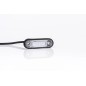 LAMPADA D'INGOMBRO A 2 LED ROSSA CON CAVO