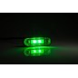 DECORATIVE LAMP WITH 2 GREEN LEDS