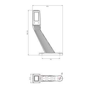 INDICATORE LATERALE A LED A 3 FUNZIONI SINISTRA