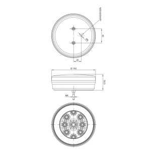 FANALE FENDINEBBIA A LED UNIVERSALE