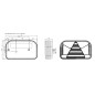 UNIVERSAL LED TAIL LIGHT 6 FUNCTIONS LEFT CONN. BAYONET UNIVERSAL LED TAIL LIGHT 6 FUNCTIONS LEFT CONN. BAYONET