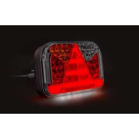 UNIVERSAL LED TAIL LIGHT 6 FUNCTIONS RIGHT CONN. BAYONET