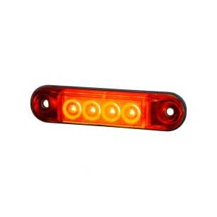 INDICATORE LUMINOSO SLIM ROSSO