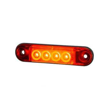 INDICATORE LUMINOSO SLIM ROSSO