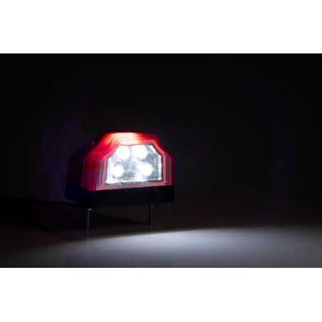 LED LICENSE PLATE LAMP WITH POSITION LIGHT WITHOUT CABLE