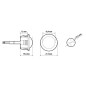 RECESSED REAR BUTTON LIGHT RECESSED REAR BUTTON LIGHT