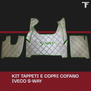 Set Tappeti Perlato e Verde - Rombi | Iveco S-Way